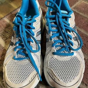 Woman’s ASICS running shoe
